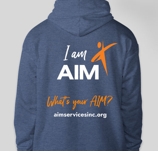 I AM AIM Fundraiser - unisex shirt design - back
