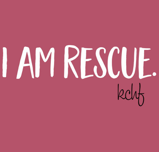 I am rescue shirt design - zoomed