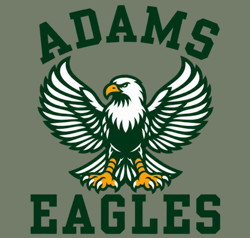 Adams Spirit Wear Eagle Shop shirt design - zoomed
