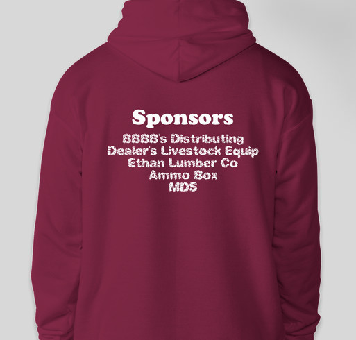 Ethan Clay Target Team Fundraiser - unisex shirt design - back