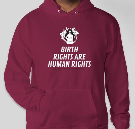 Birth Rights are Human Rights Fundraiser - unisex shirt design - front