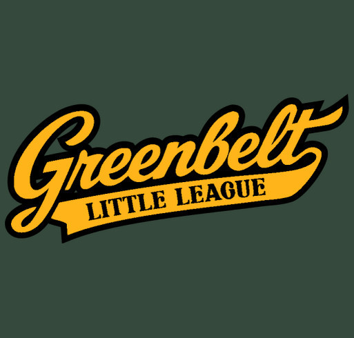 Greenbelt Little League 75th Anniversary Shirt Sale shirt design - zoomed