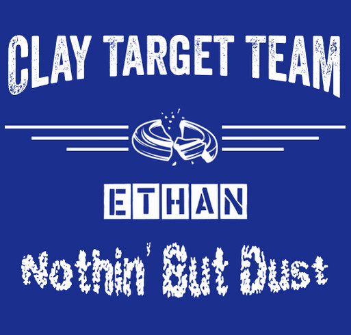 Ethan Clay Target Team shirt design - zoomed