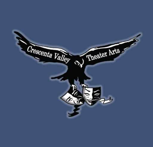 CV Theater Arts Foundation Sweatshirt Swag fundraiser shirt design - zoomed