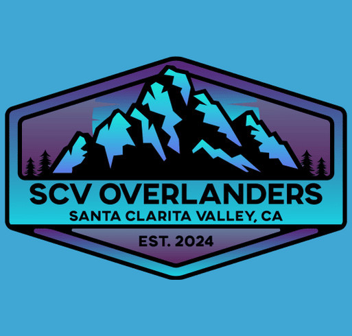 SCV OVERLANDER SPRING 2027 Trip shirt design - zoomed