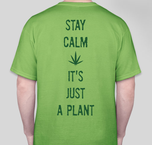 Restore NJMMP, Educate, and Advocate for Safe Access to Cannabis Fundraiser - unisex shirt design - back