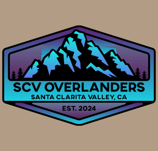 SCV OVERLANDER SPRING 2027 Trip shirt design - zoomed