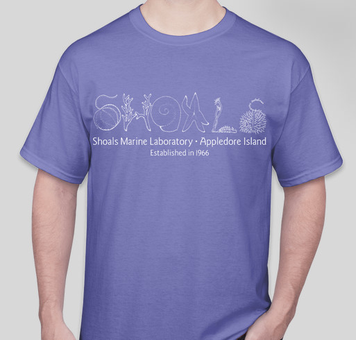 Shoals Marine Lab end-of-year T-shirt party Fundraiser - unisex shirt design - front