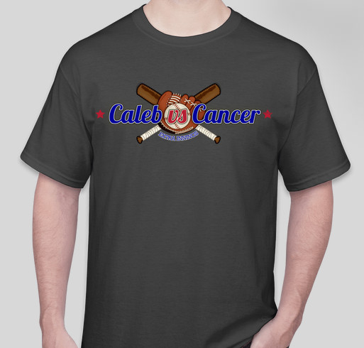 CALEBvsCANCER Fundraiser - unisex shirt design - front