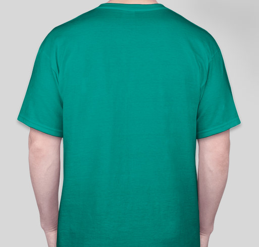 Lymphie Strong Awareness Storm Fundraiser - unisex shirt design - back