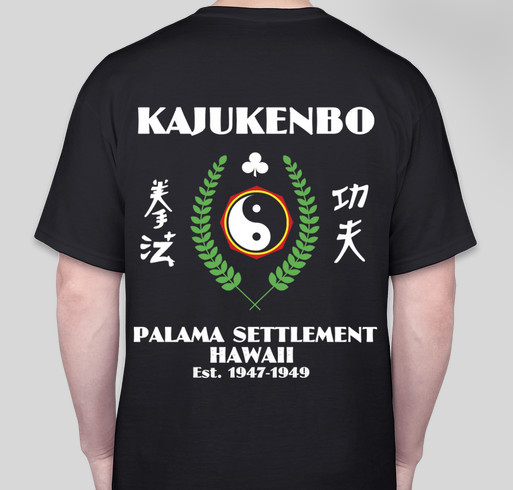 Kajukenbo Shirt Fundraiser Fundraiser - unisex shirt design - back