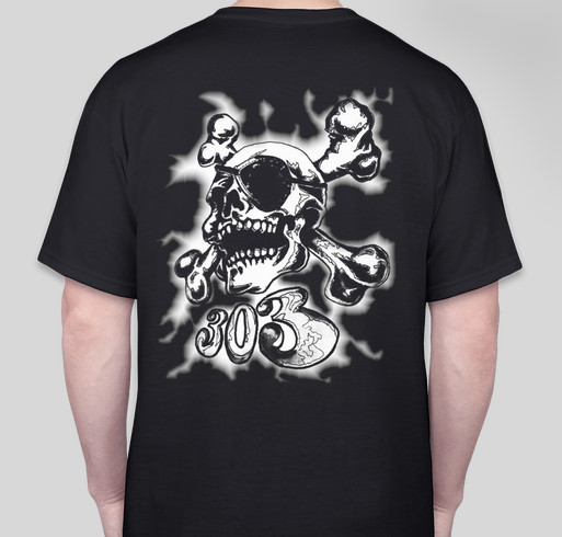 303 Community DEF CON Party Fundraiser Fundraiser - unisex shirt design - back