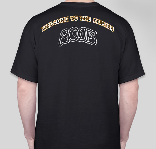 Paracord For Life Fundraiser - unisex shirt design - back