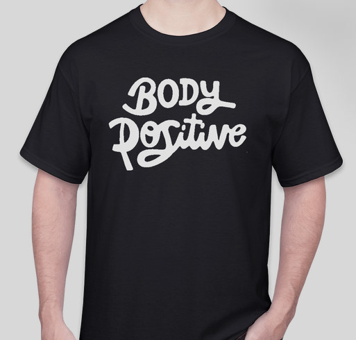 Body Positive Yoga Fundraiser - unisex shirt design - front