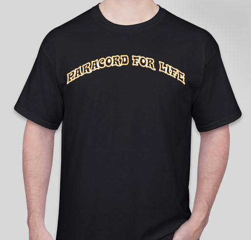Paracord For Life Fundraiser - unisex shirt design - front