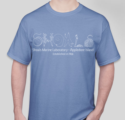 Shoals Marine Lab end-of-year T-shirt party Fundraiser - unisex shirt design - front