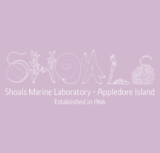 Shoals Marine Lab end-of-year T-shirt party shirt design - zoomed
