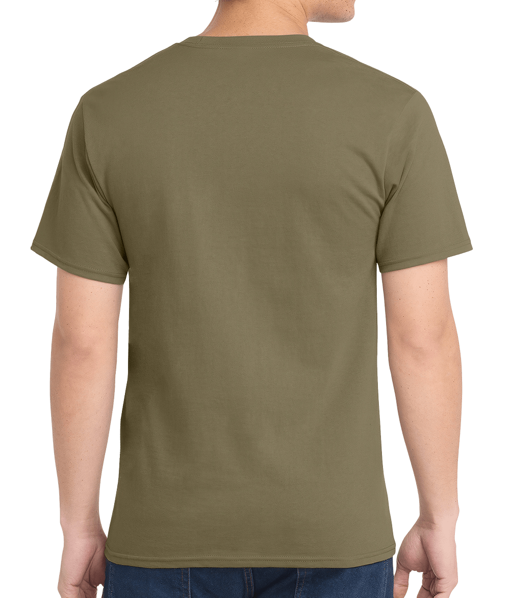 Grab your approved DIVARTY PT performance Shirt in Red or White! Fundraiser - unisex shirt design - back