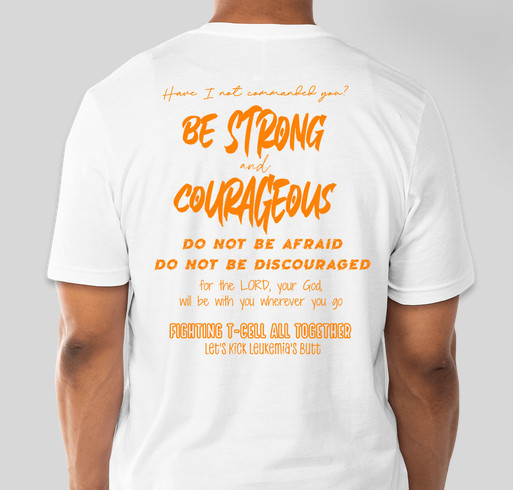 Phoebe Strong Fundraiser - unisex shirt design - back
