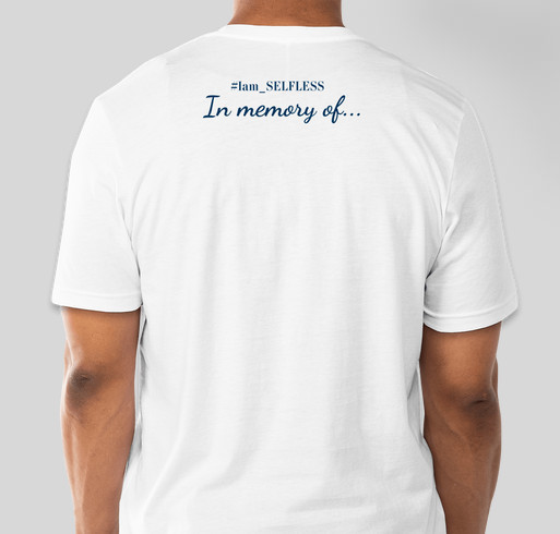 Desmond’s Heart Virtual 5K Fundraiser - unisex shirt design - back