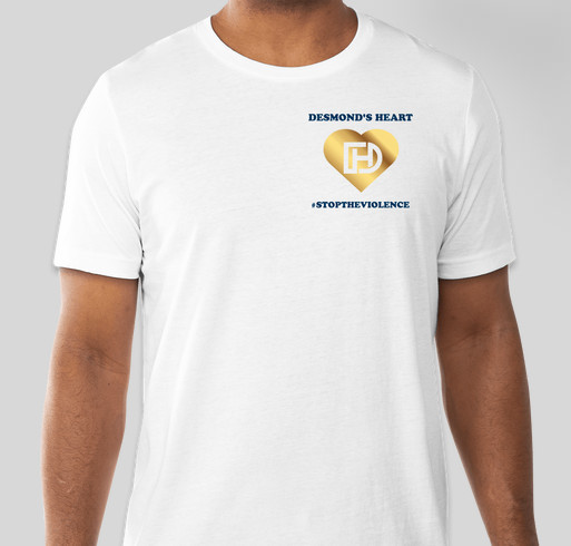 Desmond’s Heart Virtual 5K Fundraiser - unisex shirt design - small