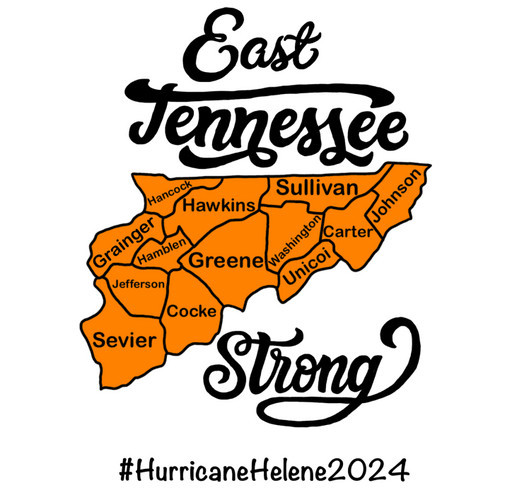 East Tennessee Strong shirt design - zoomed