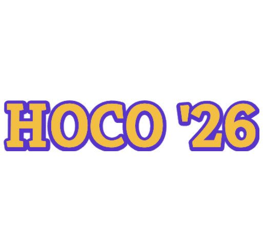 Homecoming 2026 TShirt Sale shirt design - zoomed