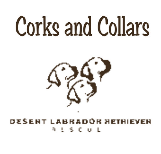 18th Annual Corks and Collars 2026 shirt design - zoomed