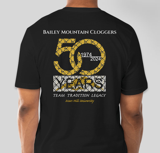 *Limited Edition* ALUMNI 50 Year Anniversary BMC Fundraiser - unisex shirt design - back