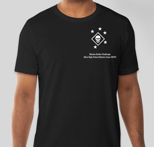 Allen High School Marine Corps JROTC Marine Raider Challenge Fundraiser - unisex shirt design - small