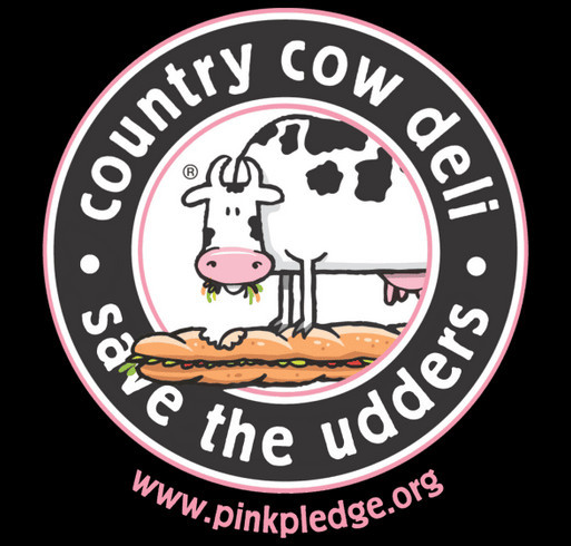 Take the Pink Pledge shirt design - zoomed