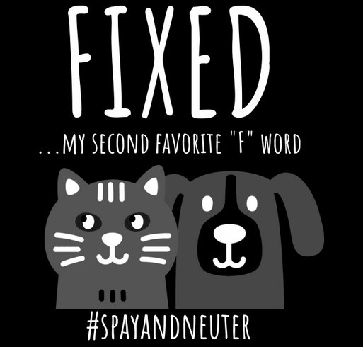 Fix Your Pets! shirt design - zoomed