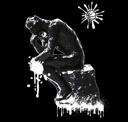 SOUL Fine Arts Collection: The Thinker shirt design - zoomed