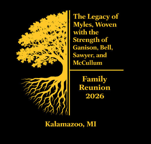 Myles Family Reunion 2026 shirt design - zoomed
