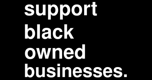 support black owned businesses