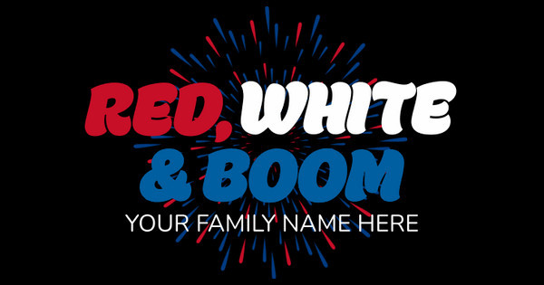 red white and boom