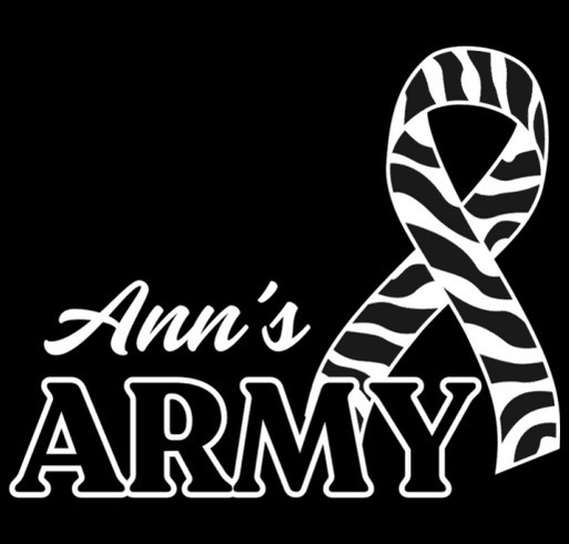 Ann's Army shirt design - zoomed