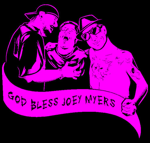 God Bless Joey Myers Tribute Shirts shirt design - zoomed