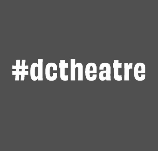 Support #DCTheatre shirt design - zoomed