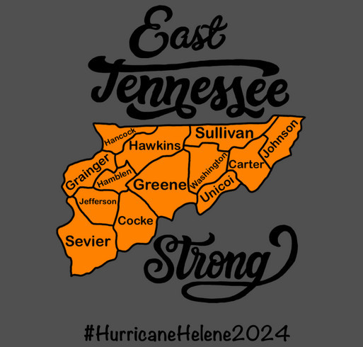 East Tennessee Strong shirt design - zoomed