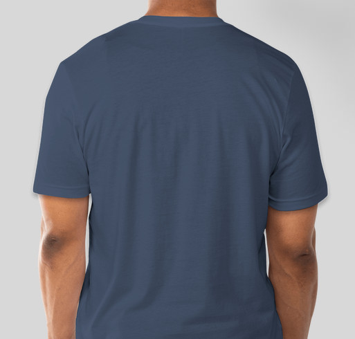 Hearts Button Design Fundraiser - unisex shirt design - back