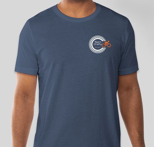 Keep Rollin’! Cancer Fighting Gear From Team Crafty (Shirt) Fundraiser - unisex shirt design - front