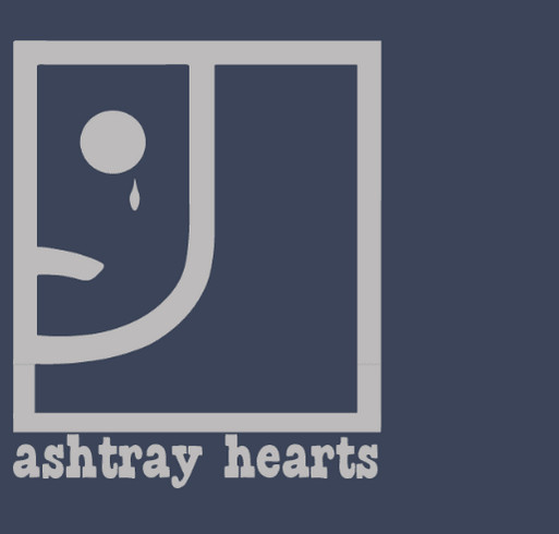 Hearts Tear Design shirt design - zoomed