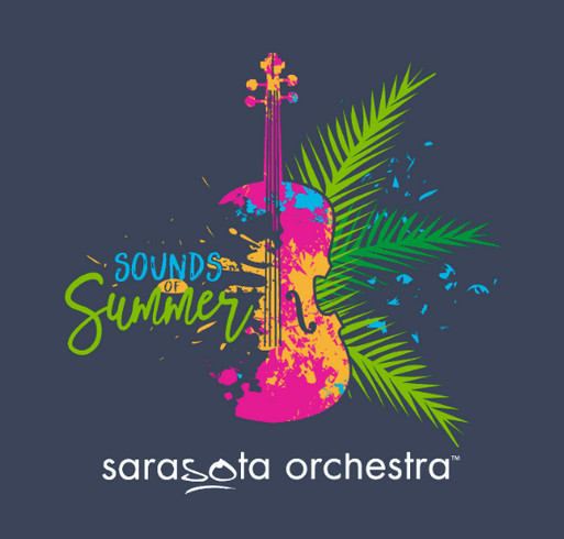 Celebrate the Sounds of Summer at Sarasota Orchestra shirt design - zoomed