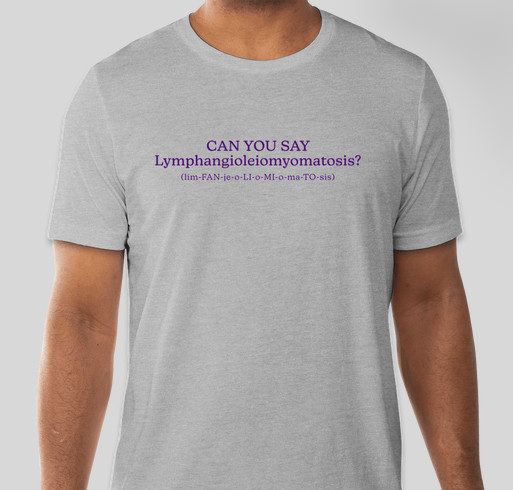 Worldwide LAM Awareness Month 2023 Fundraiser - unisex shirt design - small