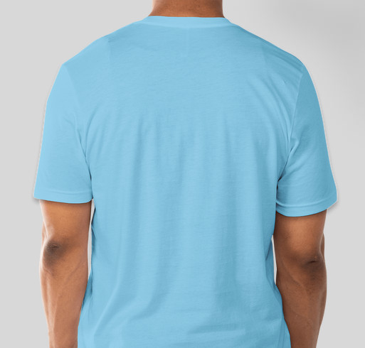 Color Logo Fundraiser - unisex shirt design - back