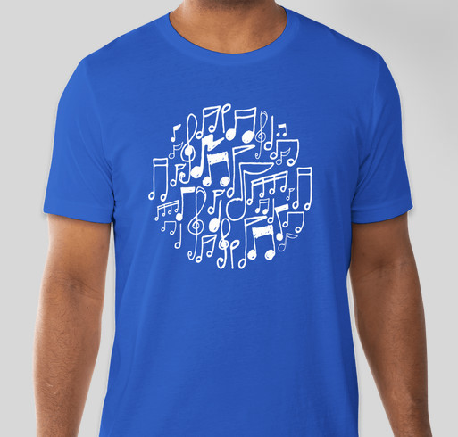 Music-Maker Shirts Fundraiser - unisex shirt design - front