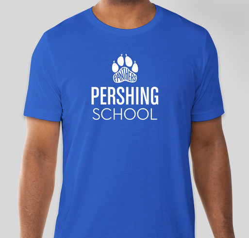 Pershing School Spirit Wear Store 2022-2023 Fundraiser - unisex shirt design - small