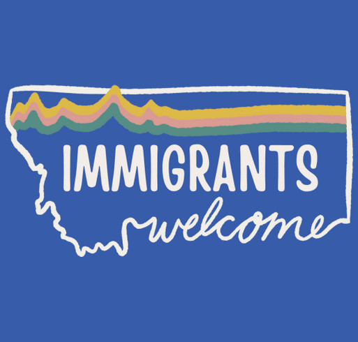 Support your Refugee and Immigrant Neighbors! shirt design - zoomed