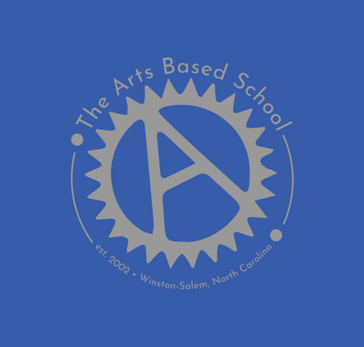 The Arts Based School shirt design - zoomed